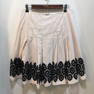 Robert Rodriguez Drop Pleated Skirt